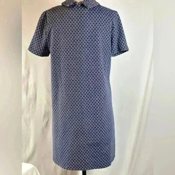 Top it Off Slip on Blue Dress w/front pockets and mermaid design (Size Large) - Picture 10 of 10